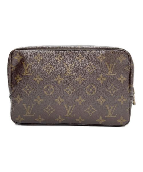 LOUIS VUITTON（ルイ ヴィトン）LOUIS VUITTON (ルイ ヴィトン) コスメポーチ トゥルーストワレット23 ブラウンの古着・服飾アイテム