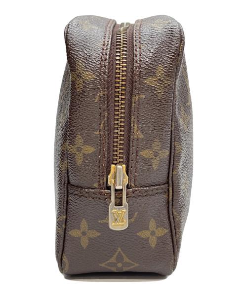 LOUIS VUITTON（ルイ ヴィトン）LOUIS VUITTON (ルイ ヴィトン) コスメポーチ トゥルーストワレット23 ブラウンの古着・服飾アイテム