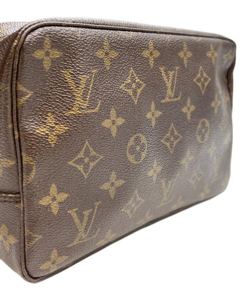 LOUIS VUITTON（ルイ ヴィトン）LOUIS VUITTON (ルイ ヴィトン) コスメポーチ トゥルーストワレット23 ブラウンの古着・服飾アイテム