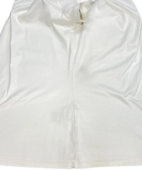 HERMES（エルメス）HERMES (エルメス) 半袖カットソー ホワイト×ベージュ サイズ:34の古着・服飾アイテム