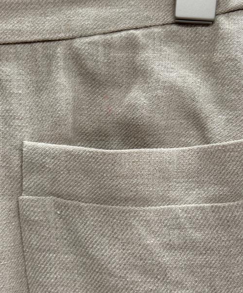 HERMES（エルメス）HERMES (エルメス) リネンスカート ベージュ サイズ:38の古着・服飾アイテム