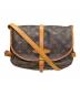 LOUIS VUITTON（ルイ ヴィトン）の古着「ショルダーバッグ ソミュール30」｜ブラウン