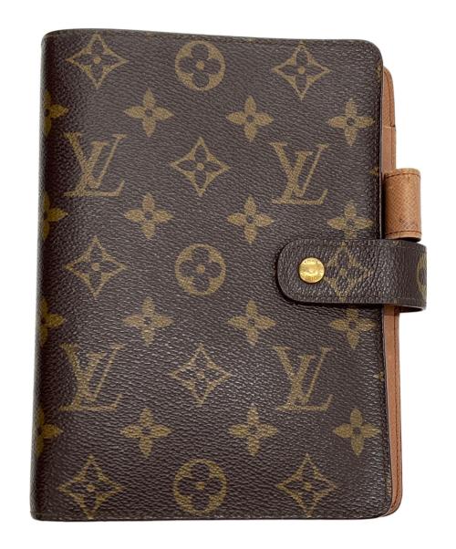 LOUIS VUITTON（ルイ ヴィトン）LOUIS VUITTON (ルイ ヴィトン) 手帳カバー アジェンダ MM ブラウンの古着・服飾アイテム