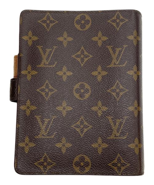 LOUIS VUITTON（ルイ ヴィトン）LOUIS VUITTON (ルイ ヴィトン) 手帳カバー アジェンダ MM ブラウンの古着・服飾アイテム