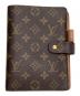 LOUIS VUITTON（ルイ ヴィトン）の古着「手帳カバー アジェンダ MM」｜ブラウン