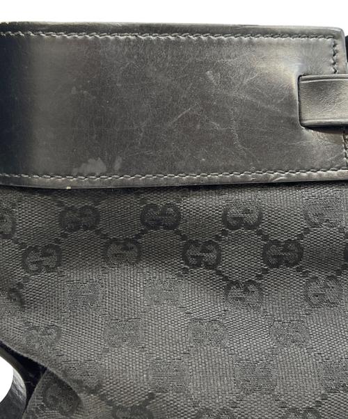 GUCCI（グッチ）GUCCI (グッチ) トートバッグ GGキャンバス ブラックの古着・服飾アイテム