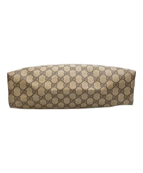 GUCCI（グッチ）GUCCI (グッチ) トートバッグ ベージュ×グリーンの古着・服飾アイテム