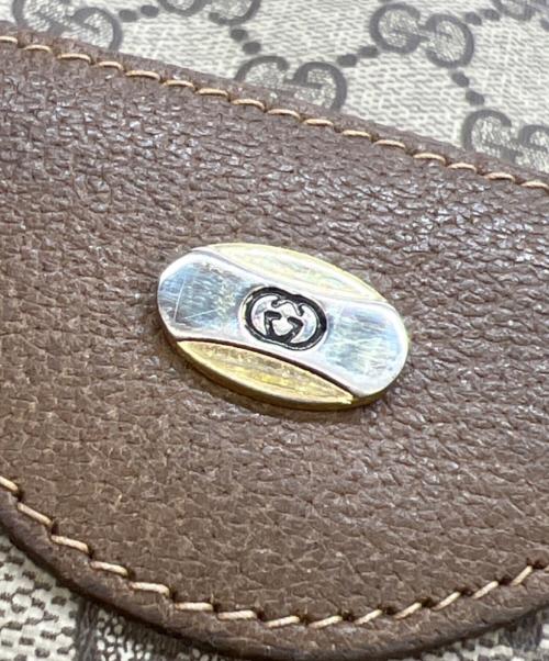 GUCCI（グッチ）GUCCI (グッチ) トートバッグ ベージュ×グリーンの古着・服飾アイテム
