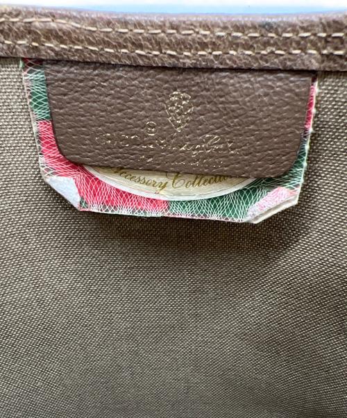 GUCCI（グッチ）GUCCI (グッチ) トートバッグ ベージュ×グリーンの古着・服飾アイテム