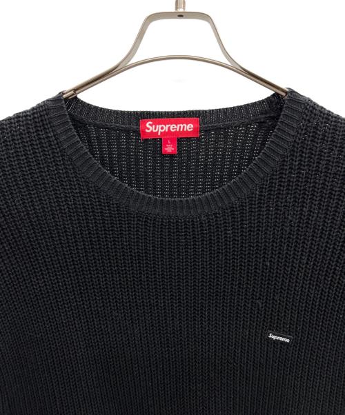 SUPREME（シュプリーム）Supreme (シュプリーム) small box ニット ブラック サイズ:Lの古着・服飾アイテム