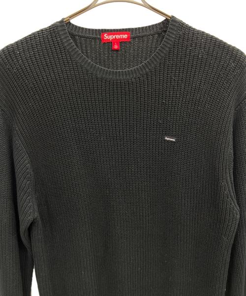 SUPREME（シュプリーム）Supreme (シュプリーム) small box ニット ブラック サイズ:Lの古着・服飾アイテム
