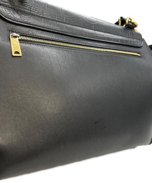 CELINE（セリーヌ）CELINE (セリーヌ) 2WAYバッグ トラペーズ ミディアム ブラックの古着・服飾アイテム