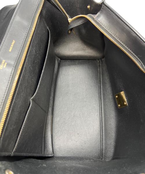 CELINE（セリーヌ）CELINE (セリーヌ) 2WAYバッグ トラペーズ ミディアム ブラックの古着・服飾アイテム