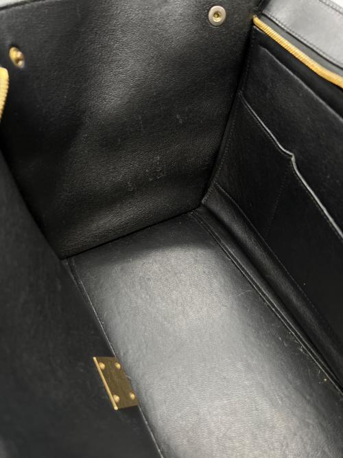 CELINE（セリーヌ）CELINE (セリーヌ) 2WAYバッグ トラペーズ ミディアム ブラックの古着・服飾アイテム