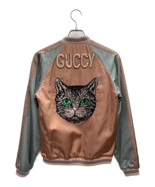 GUCCI（グッチ）GUCCI (グッチ) スカジャン ピンク サイズ:38の古着・服飾アイテム