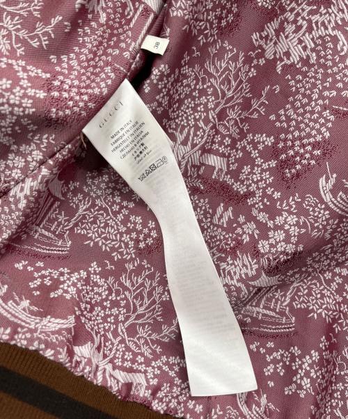 GUCCI（グッチ）GUCCI (グッチ) スカジャン ピンク サイズ:38の古着・服飾アイテム