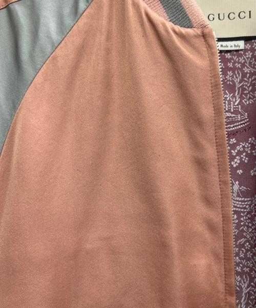 GUCCI（グッチ）GUCCI (グッチ) スカジャン ピンク サイズ:38の古着・服飾アイテム