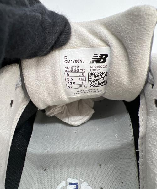 NEW BALANCE（ニューバランス）NEW BALANCE (ニューバランス) CM1700NJ GRAY グレー サイズ:9の古着・服飾アイテム