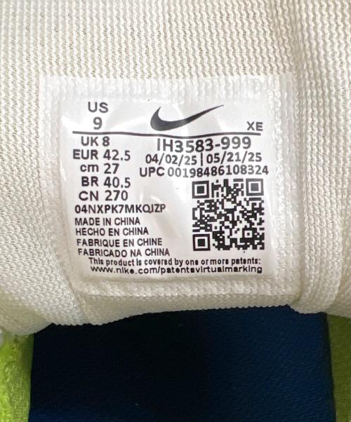 NIKE（ナイキ）NIKE (ナイキ) ローカットスニーカー 黄緑 サイズ:US9の古着・服飾アイテム