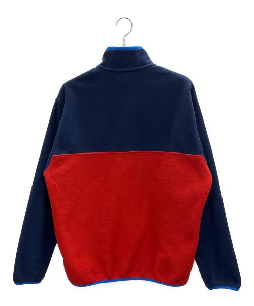 Patagonia（パタゴニア）Patagonia (パタゴニア) ライトウェイト シンチラ スナップT レッド×ブルー サイズ:Lの古着・服飾アイテム