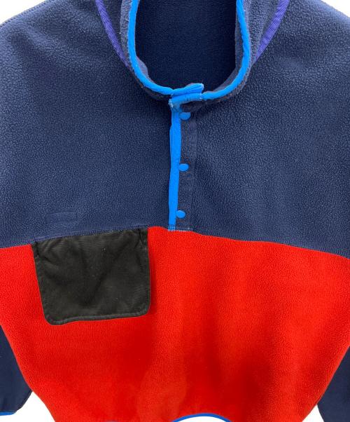 Patagonia（パタゴニア）Patagonia (パタゴニア) ライトウェイト シンチラ スナップT レッド×ブルー サイズ:Lの古着・服飾アイテム