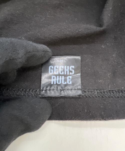 GEEKS RULE（ギークスルール）GEEKS RULE (ギークスルール) GHOST IN THE SHELL × GEEKS RULE “Motoko” ブラック サイズ:Lの古着・服飾アイテム