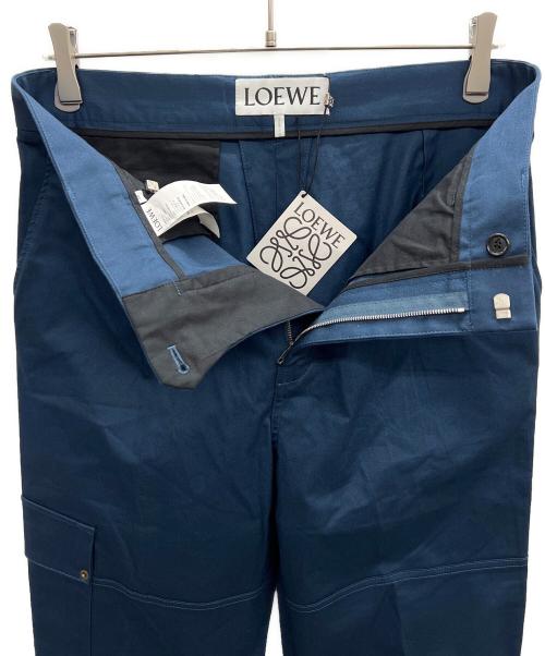 LOEWE（ロエベ）LOEWE (ロエベ) カーゴトラウザーパンツ ネイビー サイズ:48の古着・服飾アイテム