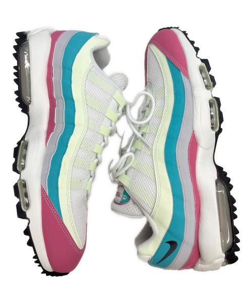 NIKE（ナイキ）NIKE (ナイキ) スニーカー ホワイト×ブルー サイズ:US12.5の古着・服飾アイテム