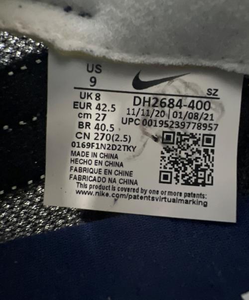 NIKE（ナイキ）NIKE (ナイキ) sacai (サカイ) ローカットスニーカー ネイビー サイズ:US9の古着・服飾アイテム