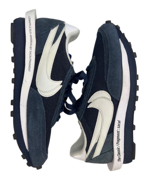 NIKE（ナイキ）NIKE (ナイキ) sacai (サカイ) ローカットスニーカー ネイビー サイズ:US9の古着・服飾アイテム