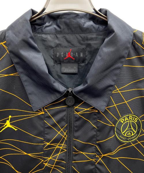 JORDAN（ジョーダン）JORDAN (ジョーダン) PARIS SAINT-GERMAIN (パリサンジェルマン) アンセムジャケット ブラック サイズ:XXLの古着・服飾アイテム