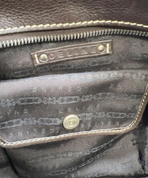 CELINE（セリーヌ）CELINE (セリーヌ) ハンドバッグ ブラウンの古着・服飾アイテム