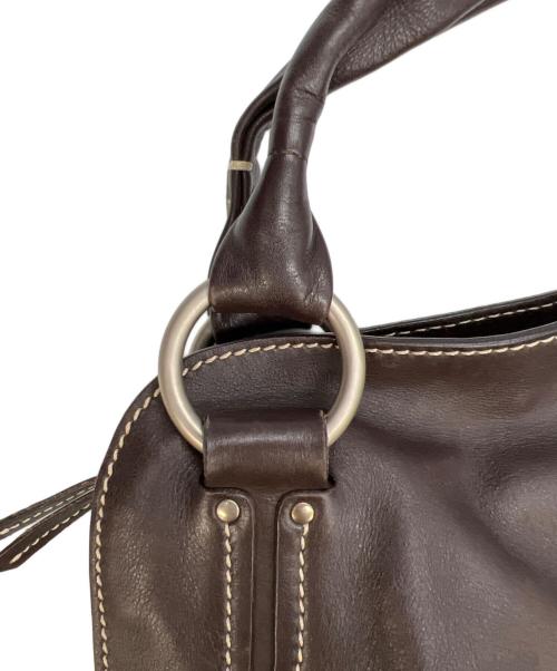 CELINE（セリーヌ）CELINE (セリーヌ) ハンドバッグ ブラウンの古着・服飾アイテム