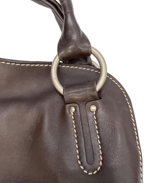 CELINE（セリーヌ）CELINE (セリーヌ) ハンドバッグ ブラウンの古着・服飾アイテム