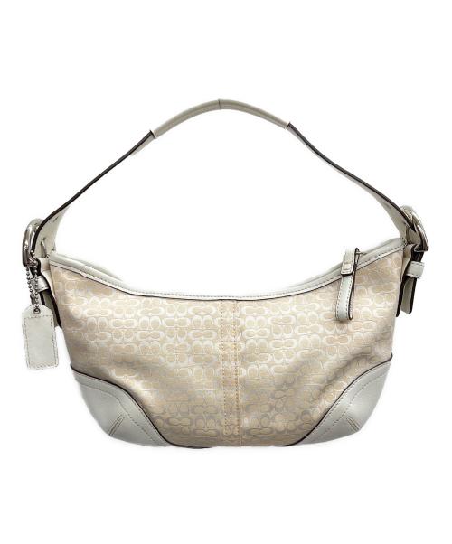 COACH（コーチ）COACH (コーチ) ワンショルダーバッグ ホワイトの古着・服飾アイテム