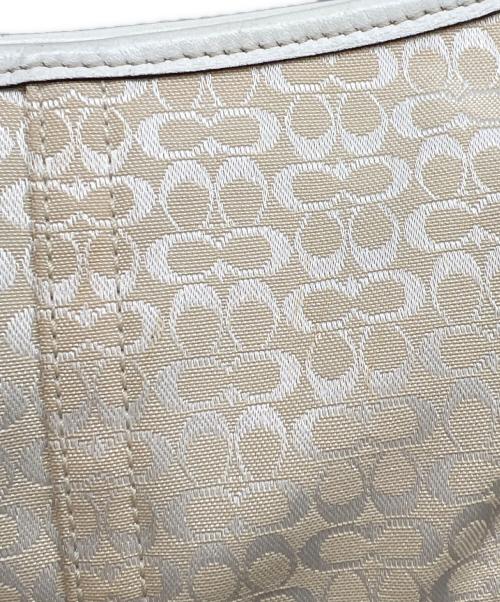 COACH（コーチ）COACH (コーチ) ワンショルダーバッグ ホワイトの古着・服飾アイテム