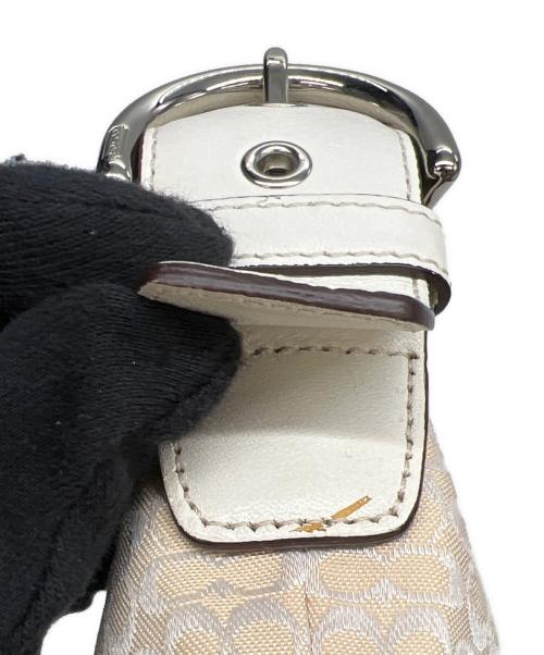 COACH（コーチ）COACH (コーチ) ワンショルダーバッグ ホワイトの古着・服飾アイテム