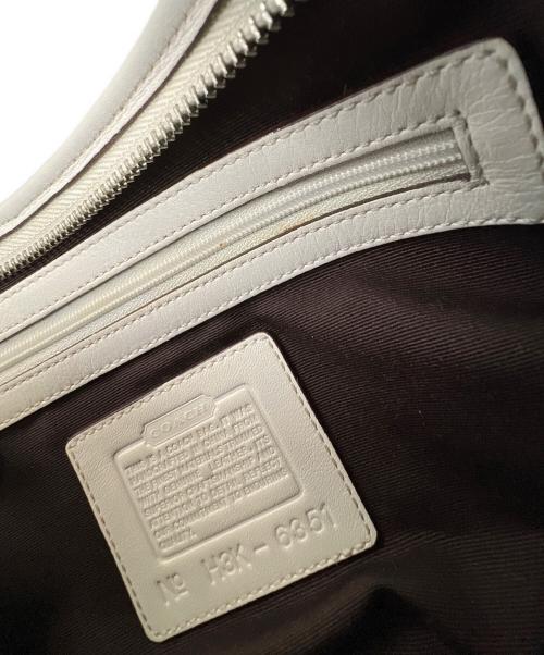 COACH（コーチ）COACH (コーチ) ワンショルダーバッグ ホワイトの古着・服飾アイテム