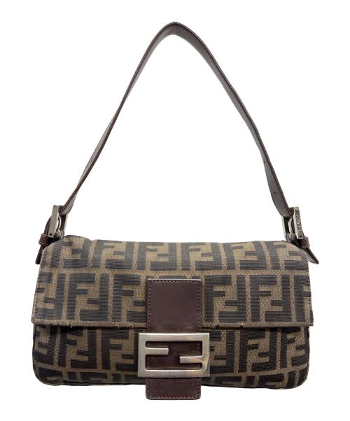 FENDI（フェンディ）FENDI (フェンディ) マンマバケット カーキ×ブラックの古着・服飾アイテム