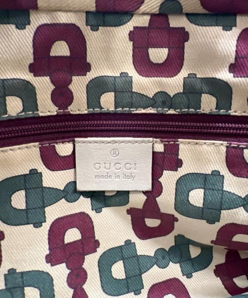 GUCCI（グッチ）GUCCI (グッチ) ハンドバッグ ベージュの古着・服飾アイテム