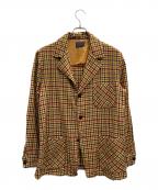 PENDLETONペンドルトン）の古着「ウール チェックジャケット 70s」｜ブラウン