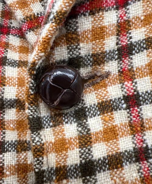 PENDLETON（ペンドルトン）PENDLETON (ペンドルトン) ウール チェックジャケット 70s ブラウン サイズ:Mの古着・服飾アイテム