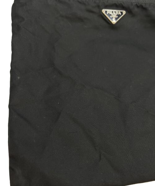 PRADA（プラダ）PRADA (プラダ) ナイロンショルダーバッグ ブラックの古着・服飾アイテム