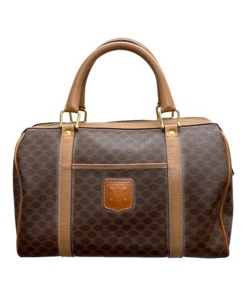 CELINE（セリーヌ）CELINE (セリーヌ) ミニボストンバッグ ブラウンの古着・服飾アイテム