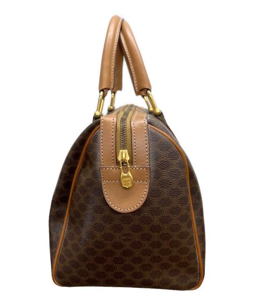 CELINE（セリーヌ）CELINE (セリーヌ) ミニボストンバッグ ブラウンの古着・服飾アイテム
