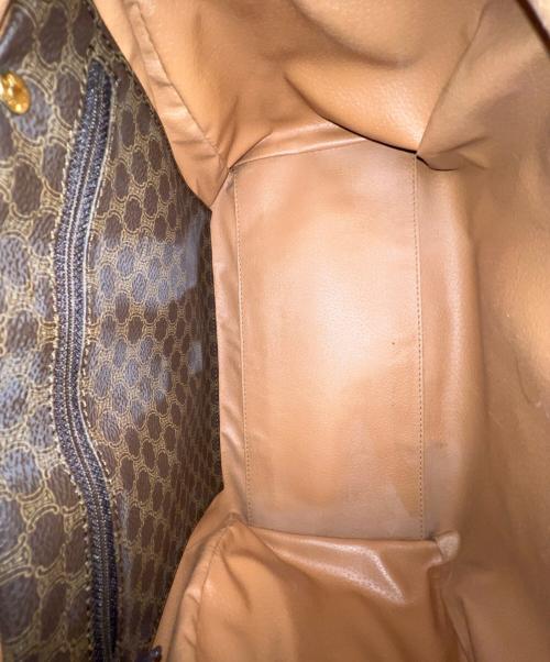 CELINE（セリーヌ）CELINE (セリーヌ) ミニボストンバッグ ブラウンの古着・服飾アイテム