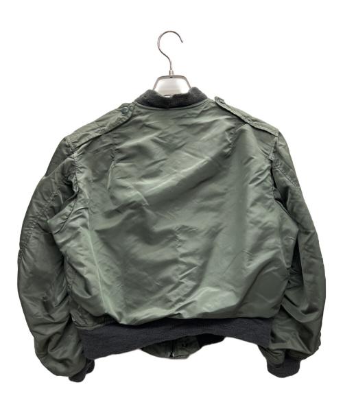 BRENTS SPORTSWEAR INCORPORATED（ブレンツ スポーツウェア）BRENTS SPORTSWEAR INCORPORATED (ブレンツ スポーツウェア) フライトジャケット L-2B カーキ サイズ:MEDIUMの古着・服飾アイテム