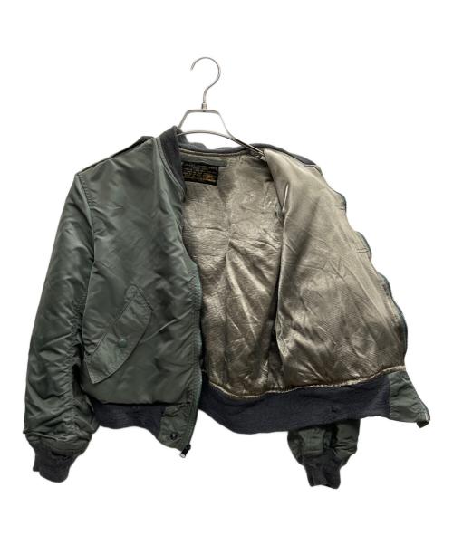 BRENTS SPORTSWEAR INCORPORATED（ブレンツ スポーツウェア）BRENTS SPORTSWEAR INCORPORATED (ブレンツ スポーツウェア) フライトジャケット L-2B カーキ サイズ:MEDIUMの古着・服飾アイテム