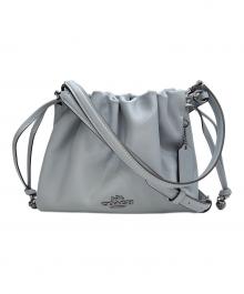 COACH（コーチ）の古着「フェイ ドローストリング バッグ」｜スカイブルー