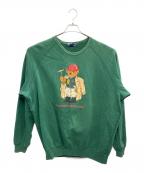 POLO RALPH LAURENポロ・ラルフローレン）の古着「スウェット」｜グリーン